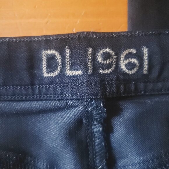 DL1961 Women's Black Emma Legging Pants - Away 360 - Size 31 - Picture 6 of 16